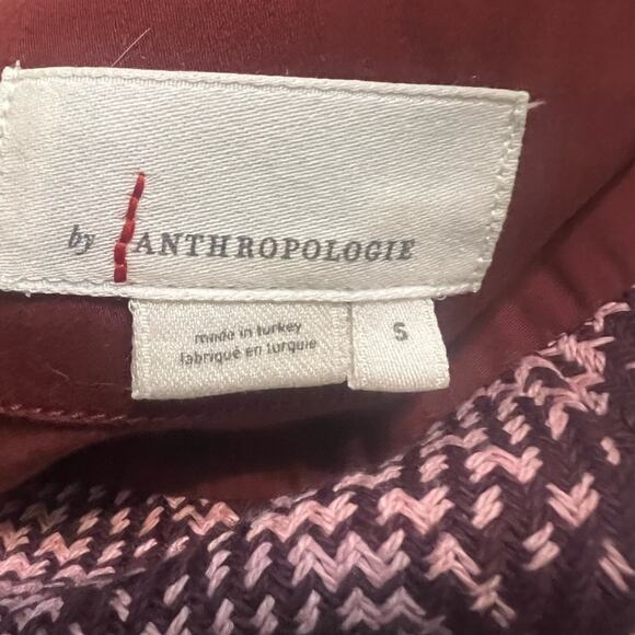 BY ANTHROPOLOGIE HUDSON PLAID SCHAKET JACKET SIZE S - Picture 10 of 11